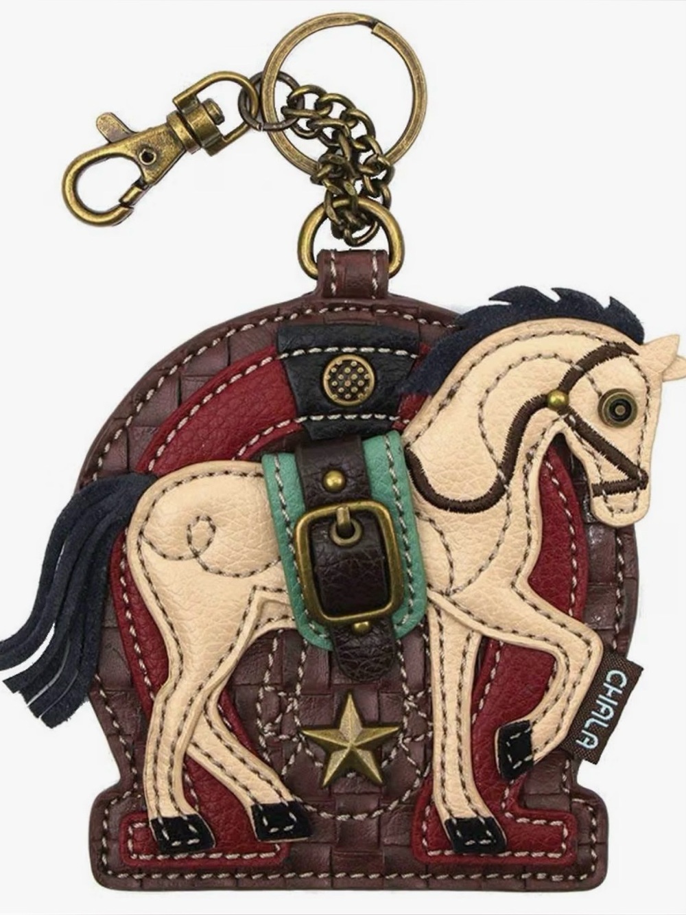 Chala horse bag charm keychain coin purse NWT